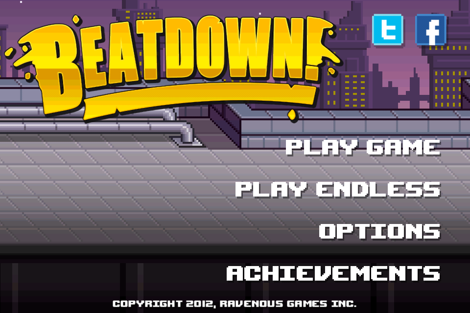 Обзор аркадной игры Beatdown!  для iOS