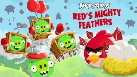 Обновление Angry Birds - красная птичка получает суперсилу